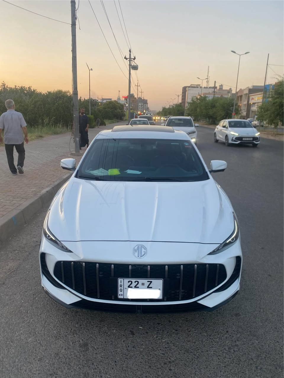 MG.      GT.      2025. 
سةيارةكة هيج هيجي نيية سبووغ تةعديل تةزرة قوپو شوخت بةشةرت فوول فوول مواسةفات سلايت بةسمة ٤كاميرة لايتو بةگلايت ليد شاشة ئةكتيڤو چوار زمان كوشن جلد رةشو سور دووبةسمةي بيلادي لةگةلة بةرمةجةي ديلكوي بوكراوة  رةقةموو سةنةووي فةعس هةزة نويية بو زانياري زياتر بيوةندي بكة بة ***********واتساپ أربيل, العراق
