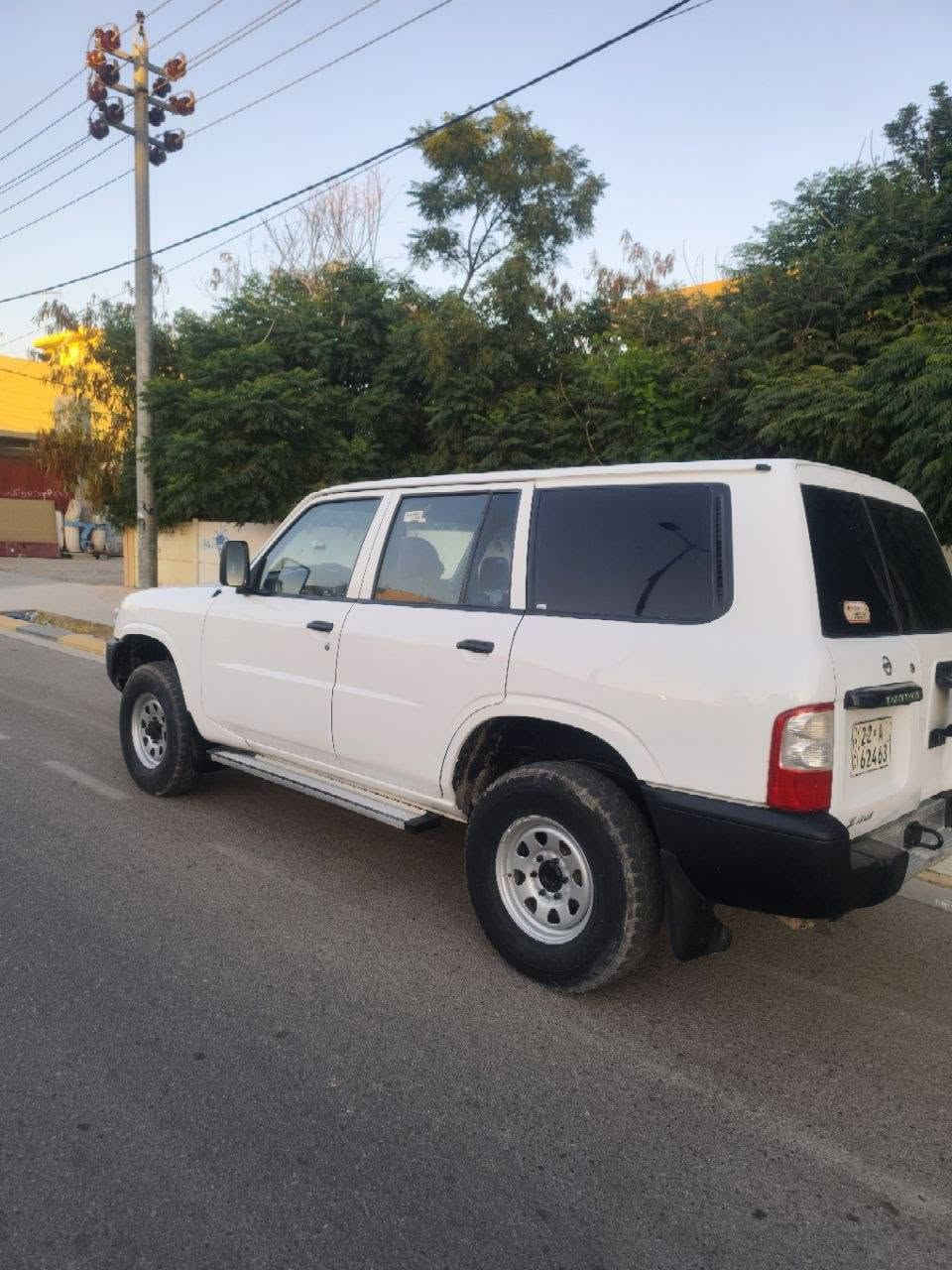 پاترۆڵ 2002 محسن
دوو پەڵە بۆیاخی هەیە
تەقیوی نییە لەوی بەتانە هەمووی بەشەرت 
گێڕو مەیکنەو ئاکسلی بەشەرت چوار تایەی دەنلوبی لەژێرایە، سەنەوی تازەیە ناوی نییە لەحاسیبە 
ژێری تازە داگیراوە  تەقەو ڕەقەی نییە کلاچو عەینەی  بیلادی لۆکی خراوەتە سەر ناو جوانە بەرگە دەرگاو گاعی بیلادە سعری 105گڵاو معامەلەیەکی کەم *********** السليمانية, العراق
