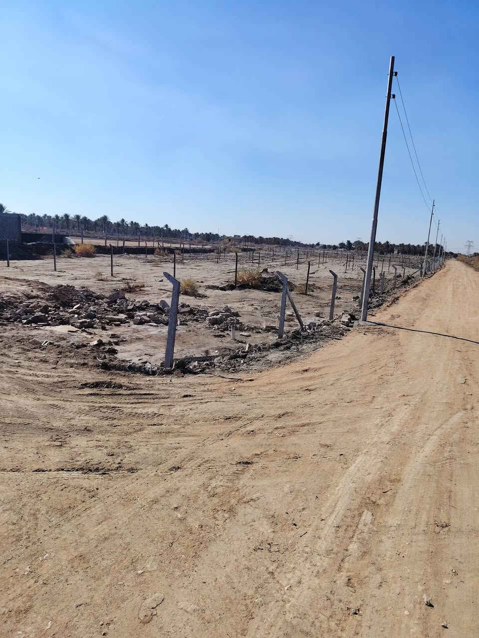 على بركة الله
توجد أرض 5 دونم تقسيم جديد أشكد متريد ابيعلك اتريد دونم او نص دونم او 500 متر طابو زراعي سند 25 اسعار مناسبه 
مكانه خلف جامعة بابل قريبه على شارع النجف موقعه كلش حلو للاستفسار الاتصال على الرقم *********** خابرني وبخدمتك 😊🌹
