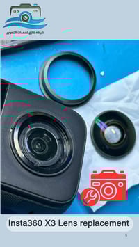 إنستا360 X3 • استبدال عدسة • العراق