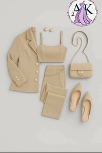 طقم رسمي نسائي • ٣قطع • ٨ألوان