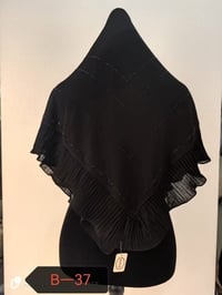 ربطة جرجيت ستراس • أسود • توصيل المحمودية