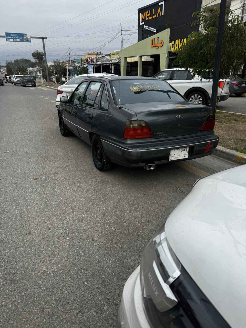 دايو سلو موديل 94بلاديه تبريد  تدفه
رقم بغداد مشروع وطني مكينه 1600ماناقصها شي خير من الله مكانيّ سامراء رقم تلفوني ***********سعر35وبيها مجال
