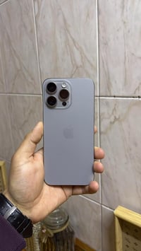 أيفون 15 برو ماكس   ذاكرة 256 ‏بطارية 92 ‏دبل سيم  ‏ سعر 1.100  بينو م...