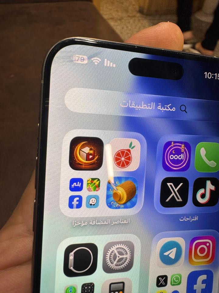 السلام عليكم ايفون 15 بروماكس ذاكره 256 بطاريه 85 جهاز وتر ممفتوح شرق اوسط بي من فوك شويه طبع ممبين السعر 980 وبي مجال بسيط مكاني بغداد الشعب ***********
