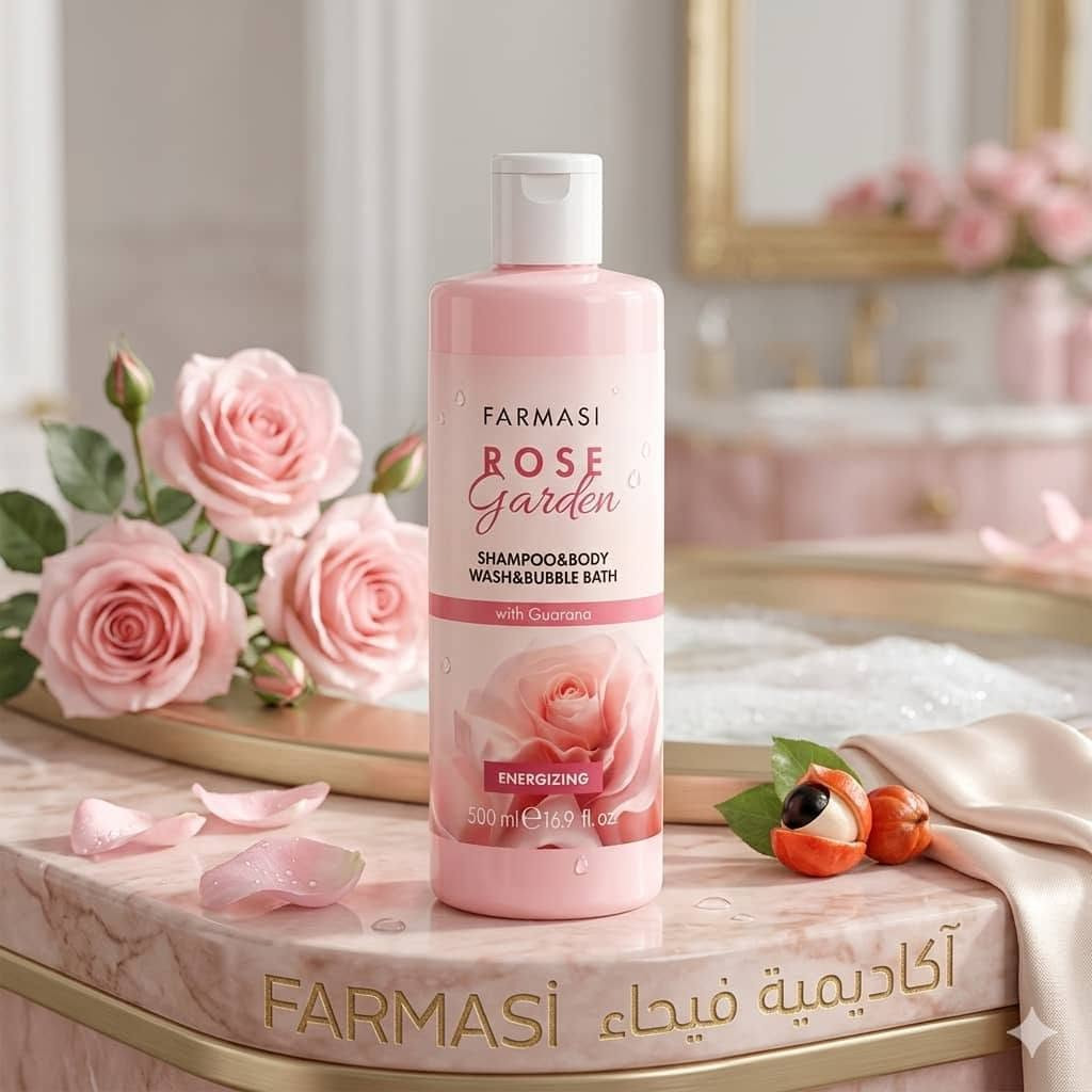 *غسول وشامبو Rose Garden (3 في 1) من FARMASI*
​✅ شامبو + جل جسم + رغوة بانيو
​✅ غني بـ الغوارانا لتنشيط الدورة الدموية بالجسم وشد البشرة وانتعاشها
​✅ حجم ملكي واقتصادي 500 مل. ✅ رائحة ورد رومانسية تلازمك طوال اليوم وتشعرك بالهدوء النفسي .

*​📲 الكمية محدودة.. احجزي عبوتك الآن وتألقي بالانتعاش*


**إذا كنت صاحب هذا الإعلان وتريد حذفه لأي سبب، رجاءا أرسل رسالة إلى الدعم الفني**