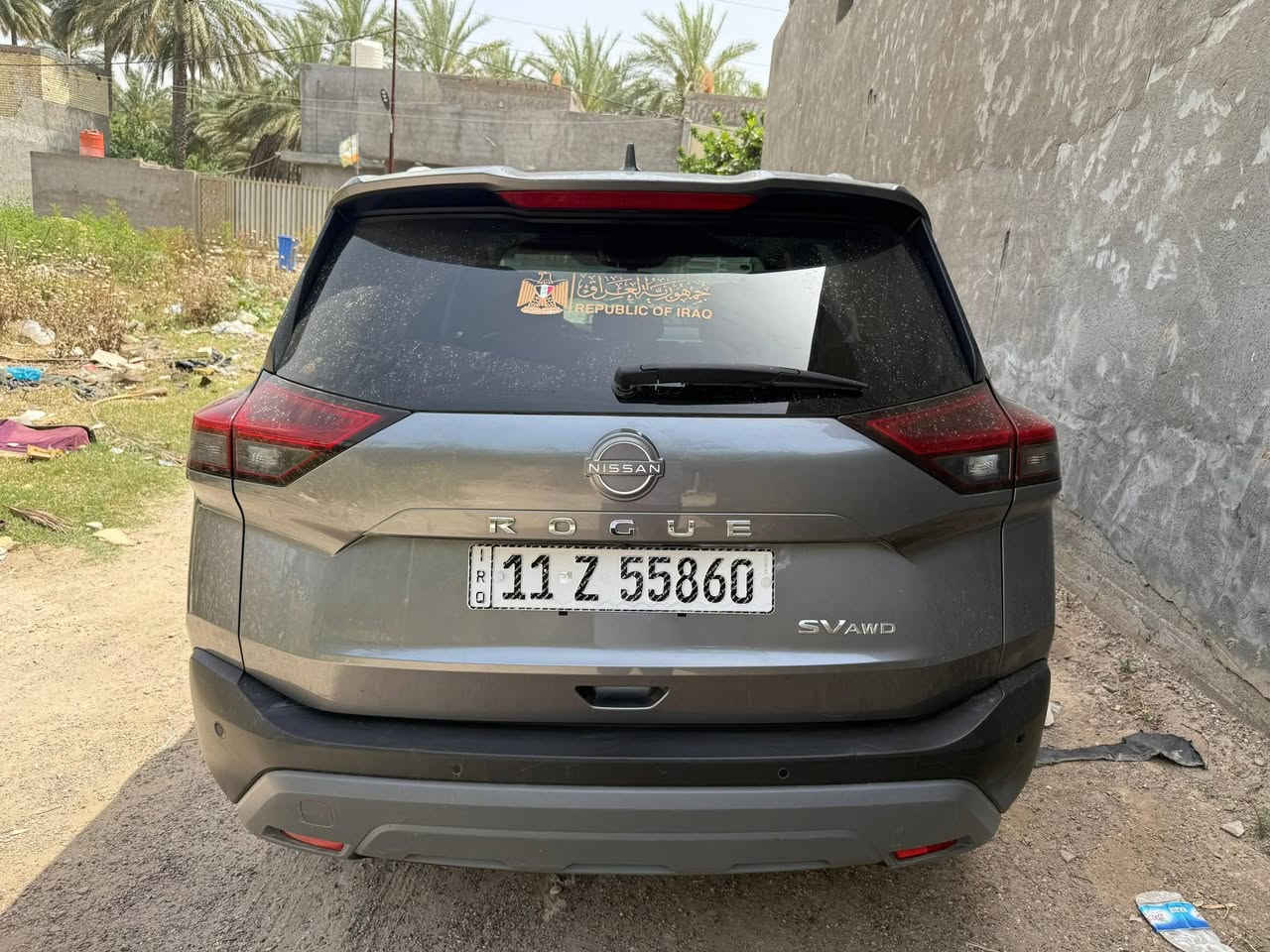 بسعر 16.500$ 
Nissan Rogue SVawd 2023
وارد أمريكي 
رقم الشاصي مُرفق ✅
JN8BT3BB3PW185656

دفع رباعي AWD
محرك 3 سلندر 1.5L توربو

•ويل ألمنيوم قياس 18
•إضائة LED أمامية + خلفية
• مرايات جانبية هيتر + كهرباء + نقاط عمياء
•دخول ذكي بدون مفتاح 
•شاشة تدعم Apple CarPlay + Android Auto
•كشن سايق كهرباء 
• بانوراما
•كاميرا خلفية

ماشية 26.600mi

مرقم بغداد
مكان السيارة بغداد قرب جسر المثنى 

للإستفسار 
*********** إتصال أو واتساب
