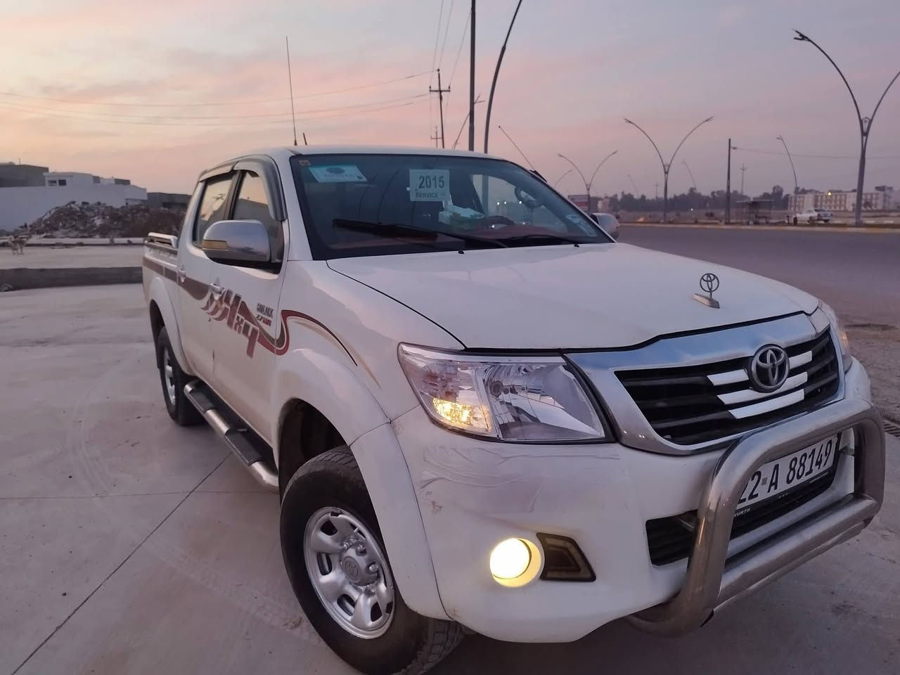 اسلام عليكم 
عذاري دفع رباعي 2011 محدثه 2015
رقم اربيل تحويل بشرط 
اسعر 165بيه مجال 
استفسار انتصل عله رقم 
***********
