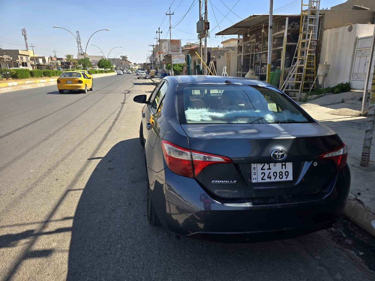 كورلا للبيع موديل ٢٠١٦ رقم سليمانية كير محرك تايرات تبريد كله خير من الله عنوان القادسية الثانية سايدين المرور القديم 
للاستفسار ***********
