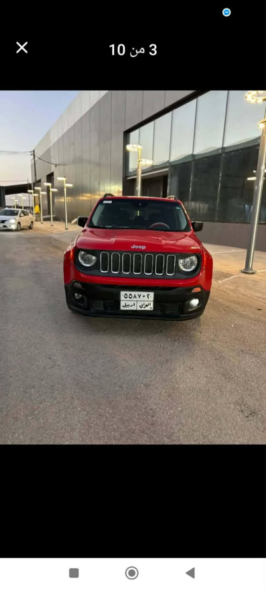 للبيع جيب رينكيد  موديل ٢٠١٧ ماشيه (٧٤٠٠٠) بدون صبغ. كير محرك شرط لا صرف ولا بخار محرك ٢٤. صدر أمامي وخلفي وبطارية جديده .
فول مواصفات  بصمه، فتحه، بريك دكمة، شاشه أندرويد، تحكم استيرن،  تبريد ثلج، اربع تايرات جديده، غرفة جديدة) وادامه كاملة للسيارة والسونار موجود بالمنشور . هزه جديده. سنوية ورقم قديم. شرط تحويل.  السعر (١١٦) $ وبي مجال للطيبين. للاتصال(***********) متواجد عل فيس@
