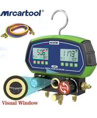 شحن غازات • دقيق ١٪ • شاشتين