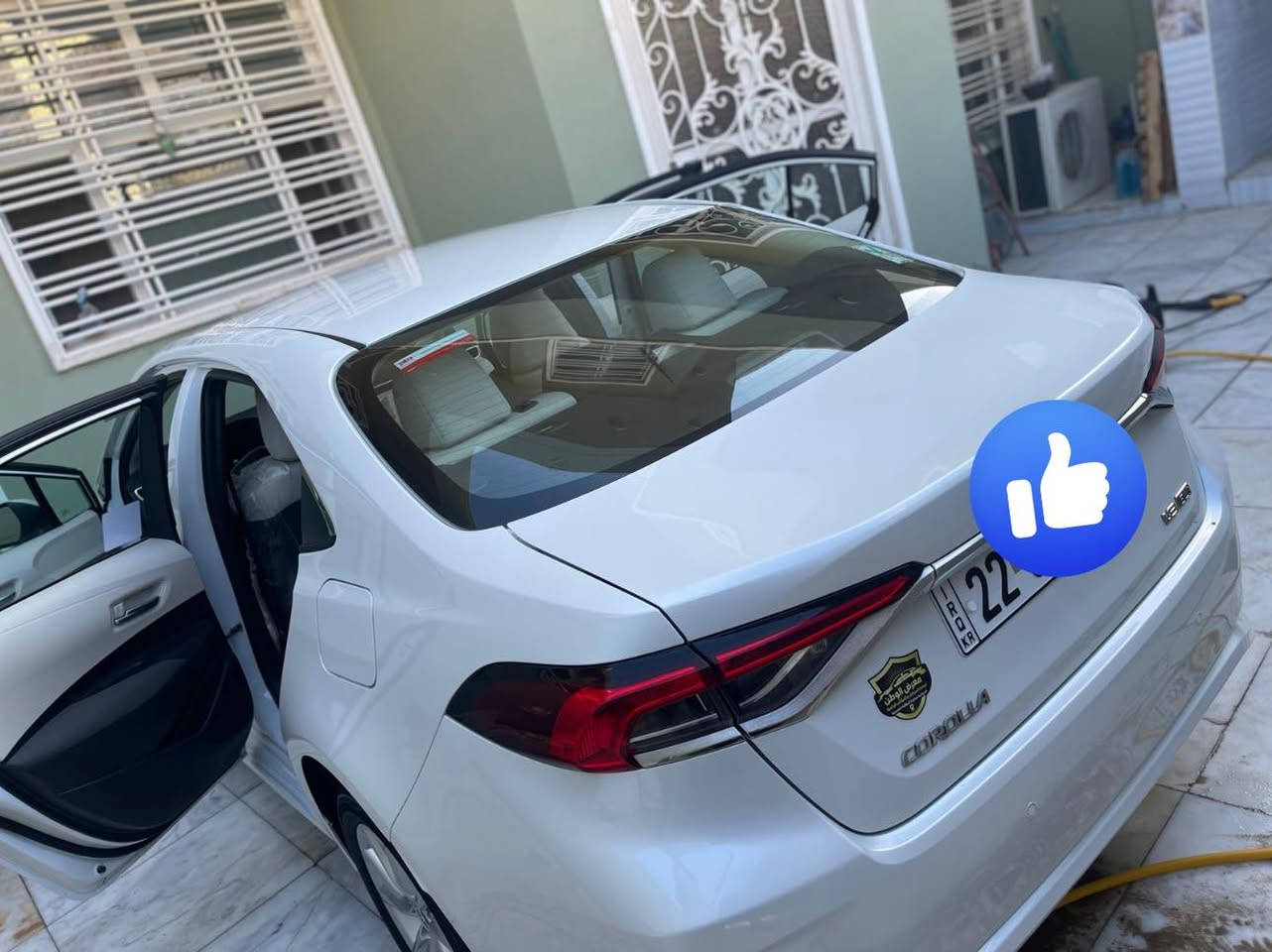 السلام عليكم

كورلا موديل 2023  خليجي.بانزين فقط 
ياباني اصلي  🇯🇵 ساز 
فئة   GLi✅
محرك 1800✅
رقم 
اربيل بأسمي شرط التحويل✅
 هزة وفحص وسنوية جديدة ✅
بدون صبغ بدون تبديل 
سيارة جاهزة وجديدة 
ماشية 38 الف  كم وقابل لزيادة✅
(ضمان شركة ساز)✅

مواصفات ....
بصمة تشغيل 
بصمة ابواب 
صندوق بصمة 
انارة ترحيب 
مرايات جانبية اشارة + شفط كهربائي 
تنتة سقف 
تحكمات فول
وضعيات قيادة نورمال -وسبورت -وأيكو  🚗

سعر 185 وبيها مجال بسيط حك الجيه 
مكان السيارة الديوانية 

ملاحضة ( السيارة مكفولة كفالة عامة بيه  بس ب جاملغ بارد ٣ اصابع   وحتى لدعاميات بلادية  

للاستفسار :-    ***********
