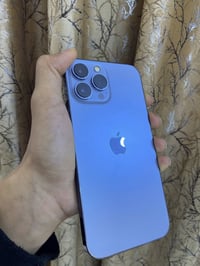 ايفون 13 برو ماكس اللون البحري المميز 🔥  ذاكره 256 🗃️  جهاز وتر مامدخل...