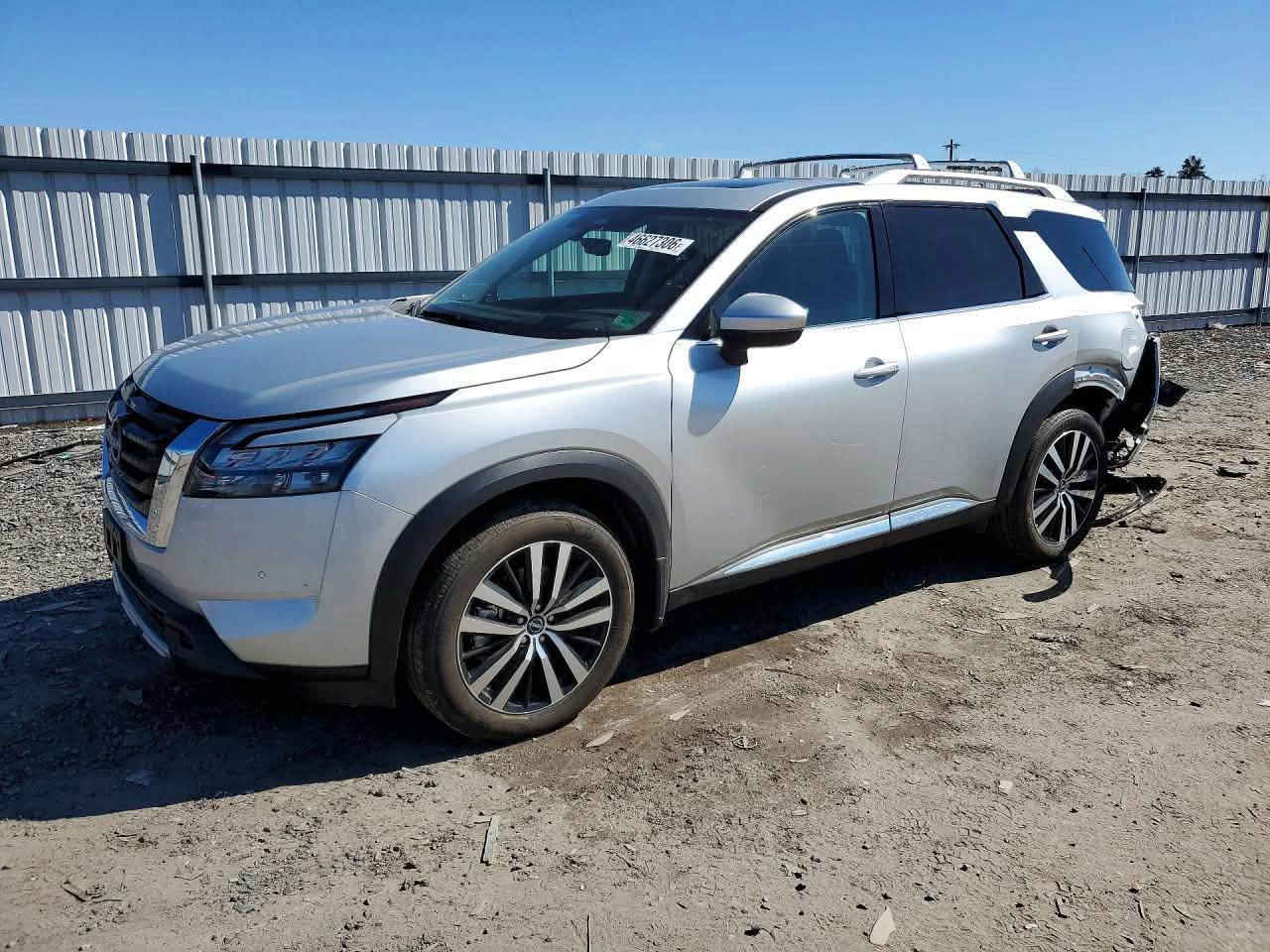 2025
NISSAN PATHFINDER PLATINUM.
من اعلى المواصفات 

اللون: سيلفر 

الموديل : 2025

نوع المحرك : 6 سلندر (3.5L)

عداد المسافه: 1880.   مايل فقط

الضرر: كما موضح بالصورة 
صور الحادث + رقم الشاصي مرفقه في المنشور

ترهم على كتاب شهداء 

المواصفات: PLATINUM. 

فتحة بانوراما
داخل  اسود
سقف. 
داتا شو
كيج الكتروني
خمس كاميرات (360)
بصمه تشغيل
بصمة اربع ابواب
تشغيل عن بعد 
كشنات امامي تبريد
كشنات تدفئة 
ستيرن تدفئة 
كشنات كهرباء
رادار امامي
رادارات جانبيه
رادار خلفي
حساس خلفي
شاشه كبيرة
مانع انزلاق
كروز سرعه
هاند بريك بصمه
اوتو هولد
نظام ايكو نورمال سبورت
صندوق كهرباء
سعر 215$ واصل الحرة
7 راكب
وبقية مواصفات PLATINUM المعروفة 
مكان السيارة بالبحر متجها للعقبة  ‏‎

‏‎للاتصال والاستفسار :
*********** واتساب@
