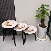 طقم ٣ طاولات • عيد مبارك • بغداد