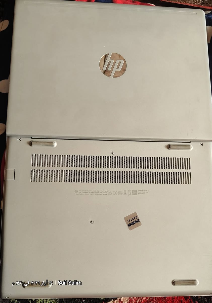 لابتوب hp كور i5 رام 8 هارد 256 SSD نظافة 100٪
💻 مواصفات اللابتوب
المعالج كور i5 الجيل الثامن
الرام 8 GB
الهارد 256 GB نوع SSD السريع جداً
كاميرا
واي فاي وبلوتوث
كيبورد عربي إنگليزي
منفذ تايب سي
2منافذ USB
منفذ LAN لربط كيبل الإنترنت
منفذ VGA للربط على الداتاشو والشاشات الكبيرة
منفذ سم كارد
منفذ ذاكرة خارجية SD
منفذ هيدفون ومايكرفون
بطارية أصلية
شاحنة أصلية + حقيبه 
***********
