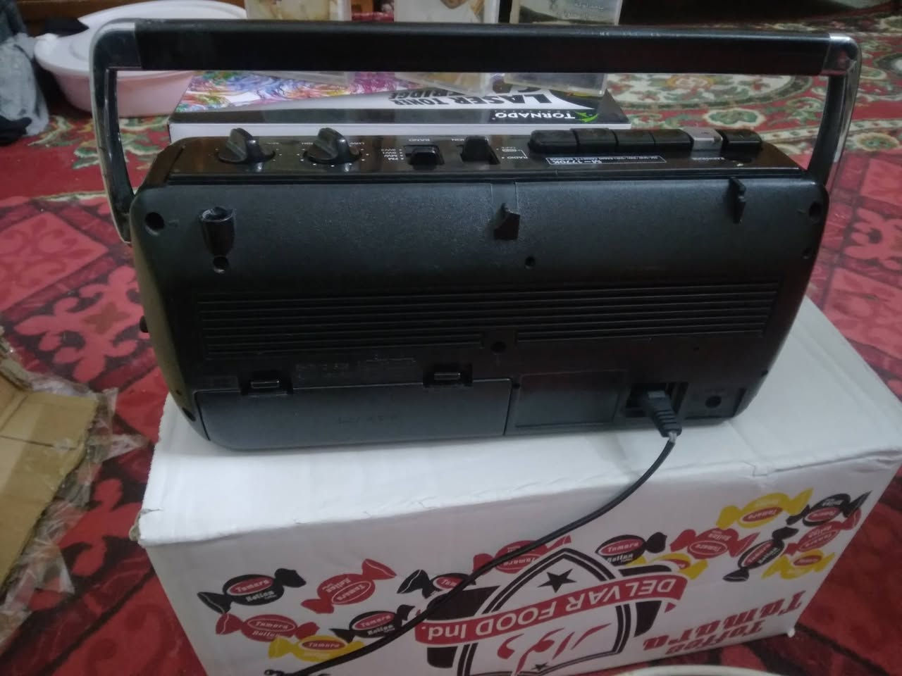 سانيو يابان شغال راديو مسجل اف ام ***********
