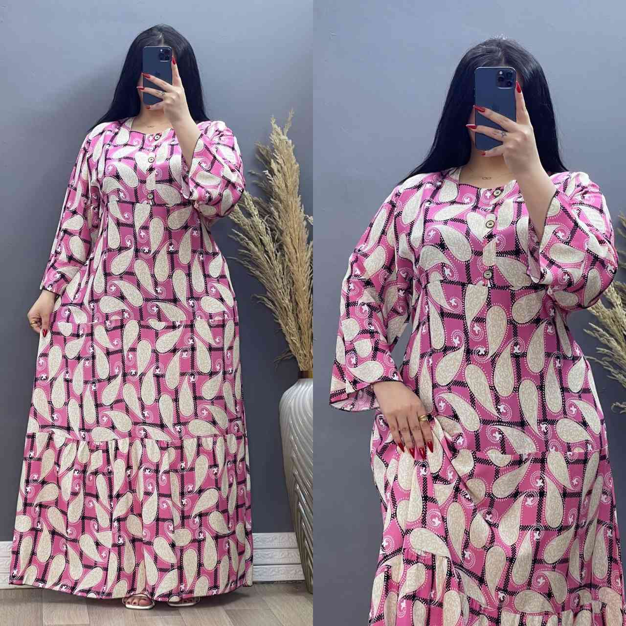 ✨🌿 دشداشة صيفي مشجّر 🌿✨
اختيار مثالي لكل الأذواق 👗✨
🔹 خامة كشمير إيطالي 
🔹 نقش مشجّر ب3 الوان 
 راقي يضيف أناقة مميّزة
🔹 قصّة مريحة تناسب الجميع
🔹 جودة عالية وثبات لون ✔️

📏 القياسات المتوفرة:
2XL | 3XL | 4XL | 5XL

🔥 سعر الدرزن 66 الف 

🚚 توصيل متوفر لكافة المحافظات


**إذا كنت صاحب هذا الإعلان وتريد حذفه لأي سبب، رجاءا أرسل رسالة إلى الدعم الفني**