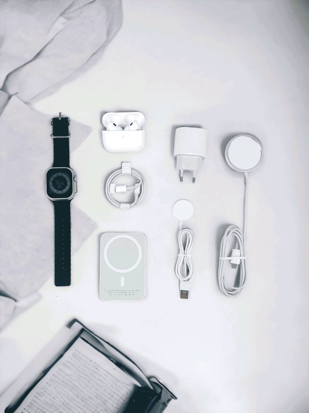 🔥 عرض مميز لا يفوّت 🔥

🎧⌚ بوكس سماعات الجيل الخامس + ساعة Ultra X8
كل اللي تحتاجه بباكج واحد وبسعر خرافي!

📦 المحتويات:
✔️ ساعة Ultra X8
✔️ سماعات الجيل الخامس
✔️ شاحن لاسلكي (بوربنك محمول)
✔️ شاحن لاسلكي كهرباء
✔️ كيبل شحن ايفون
✔️ كيبل شحن الساعة

🎧 مميزات السماعات:
✨ تصميم مطابق للأصلية
✨ تعمل على IOS و Android
✨ تشغيل/إيقاف تلقائي عند الاستخدام
✨ استقبال المكالمات بسهولة
✨ صوت نقي وعالي الجودة
✨ تدعم Siri وتتبع الموقع
✨ بلوتوث سريع ومدى بعيد
✨ مايكروفون واضح

⌚ مميزات الساعة:
✨ تصميم Ultra مطابق للأصلية
✨ شاشة لمس كبيرة (49mm)
✨ تدعم IOS و Android
✨ إجراء واستقبال المكالمات
✨ تتبع النشاط والرياضة
✨ قياس نبضات القلب ومراقبة الجسم
✨ تتبع النوم
✨ تشغيل الموسيقى من الساعة
✨ تطبيق خاص للتحكم
✨ سير ربر مريح

💰 السعر: 47,000 دينار عراقي فقط
🚚 التوصيل: 5,000 دينار

📞 للحجز والاستفسار: ***********

⚡ الكمية محدودة… احجز قبل النفاذ!