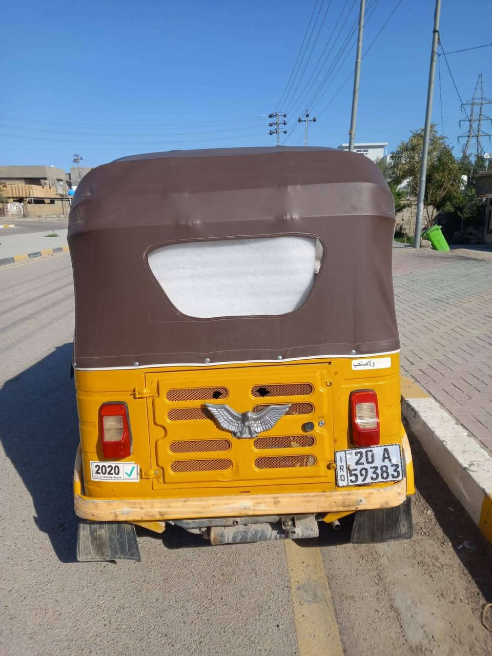 تكتك للبيع موديل 19 بنهايتها على ال20 كامله من كلشي محرك تجفيت جديد غراض كله شركه معمره جديد طستها تخبل 
السنويه ب اسمي رقم انكليزي الموقع بعقوبة التحرير 
***********
السعر 5750 بيها مجال بسيط
