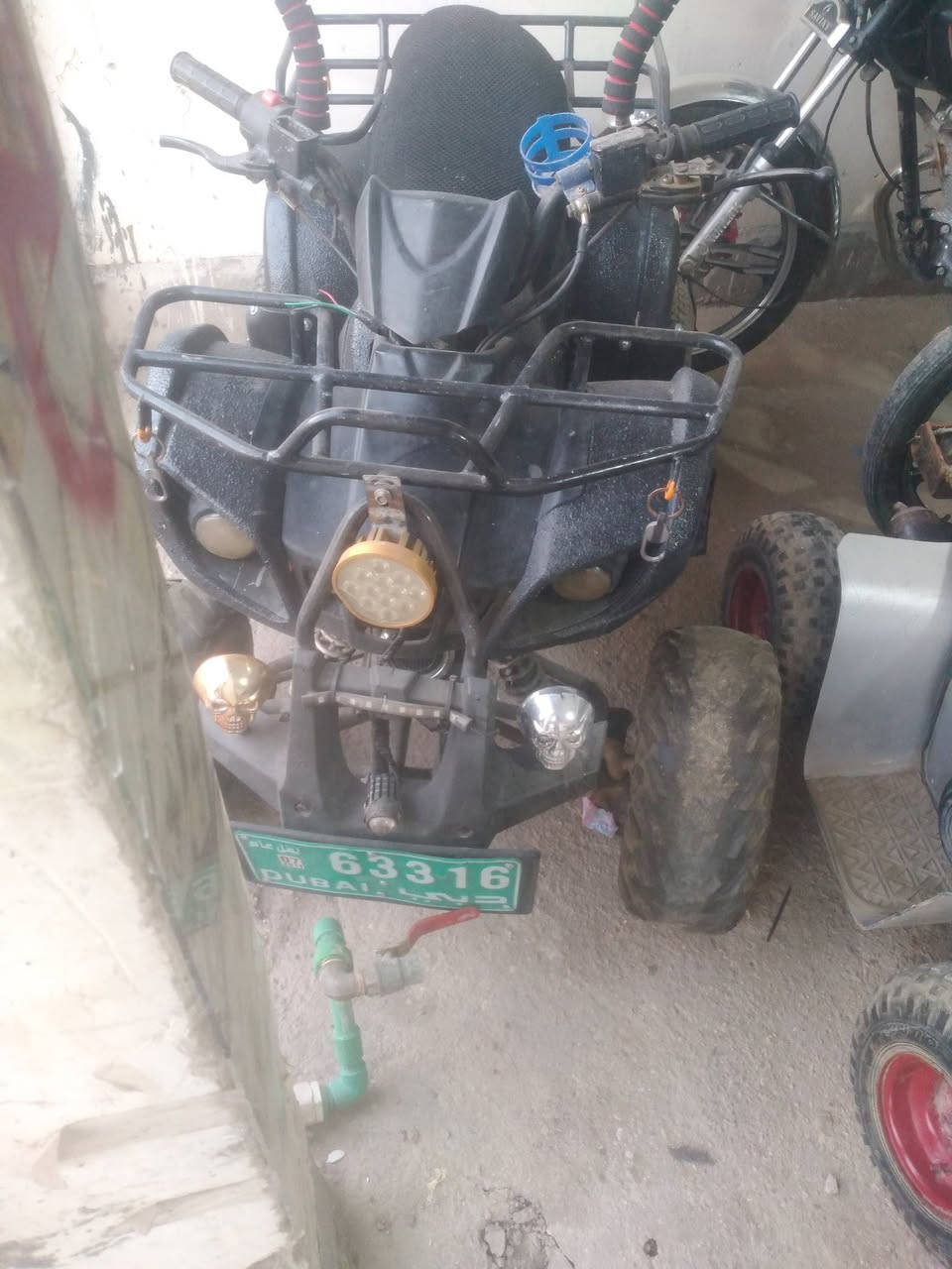 دراجه رباعيه جاهزه السعر ٤٥٠ ترهم مراوس إيراني فلوجه ***********
