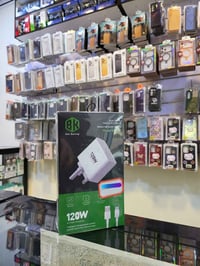 شاحن BK • ١٢٠ واط • شحن سريع