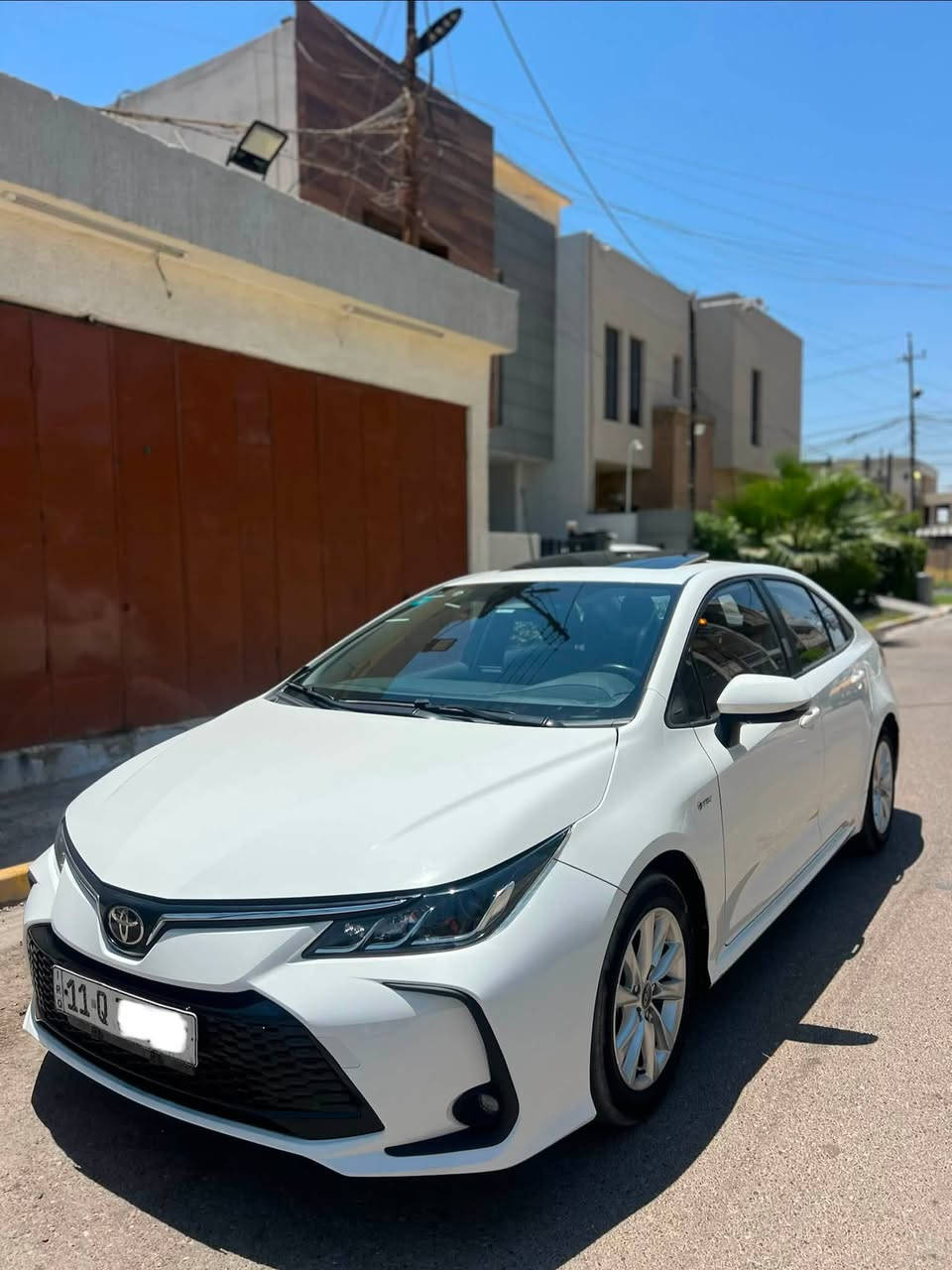 السلام عليكم
تويوتا كورلا 2024 شكل الخليجي  
رقم بغداد باسمي
داخل جلد اسود
مكفولة من الصبغ 
بيها بارد بجاملغ عكس السايق 
كير ومحرك وتبريد وصدر على وضع الشركة
ماشية 38 الف كم

السعر 14600$ ( 146 ورقة ) وبيها مجال بسيط
للاستفسار : ***********
مكان السيارة بغداد حي الاطباء

