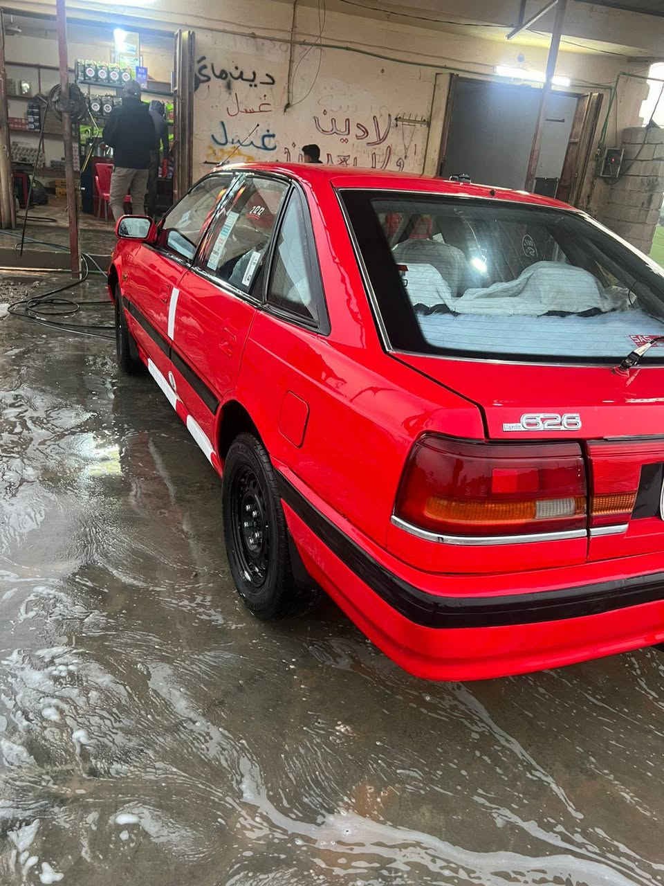 السلام عليكم للبيع مازدا 626  موديل 90رقم كركوك الماني مشروع وطني سنويه بعد مانافذه كير شرط محرك شرط قفل مركزي صدر جديد كلو بشرط صبغ فقط جماليه بدون حادث بدون معجون  السعر 38 وبيها مجال يرهم مراوس حسب القناعه ***********
