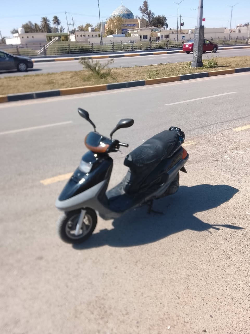 سلام عليكم دراجه فراشه البيع شغاله سلف هندر محرك اخرس ناعم صوته مكاني بعقوبة التحرير   375 بيه مجل قليل  //***********
