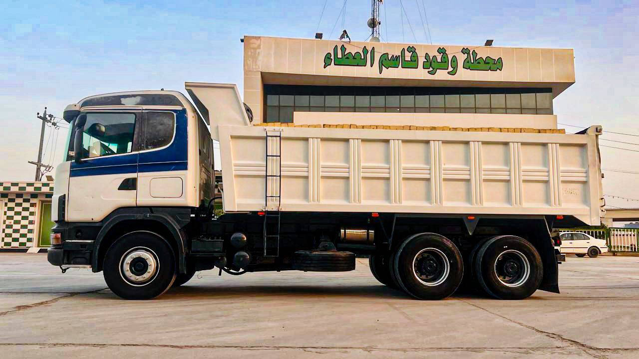 السلام عليكم: سكانيا دبل  قماره سكس ويل قلاب محرك ٦ انجكتر
مكينه جديده كير كوبره٣ب٣

موديل ٢٠٠٤شاصي مبطن بلادي مكفول تخم تاير 

تبريد بلادي سياره جديده مكفول كفاله عامه 

العنوان :بابل القاسم 

الإتصال :***********    /***********
