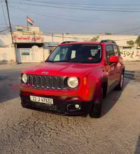 جيب رينيجد حمراء موديل 2017 رقم اربيل  المسافة المقطوعة 83 الف كيلو تش...