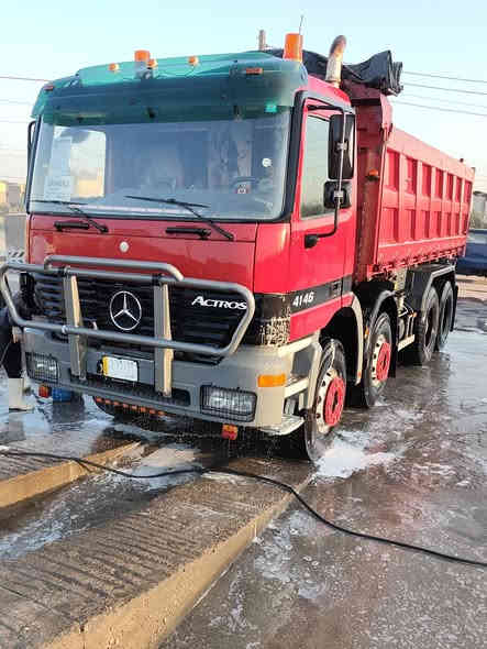 السلام عليكم اكتروز عقرب للبيع قاطره ومقطوره 3لوحات رقم قادسيه انكليزي ***********بي واتساب خاص ماكو
