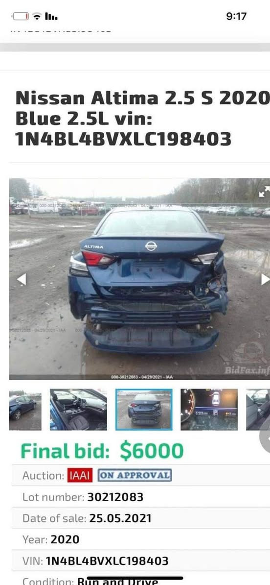 نيسان التما مديل 20 رقم اربيل تحويل مباشر 
السياره بدون ارباك صور حادث بلمنشور السعر 118 بالخير على يأخذه أي استفسار ***********
مكان السياره بالحله مكينه 2500 تنفس طبيعي
