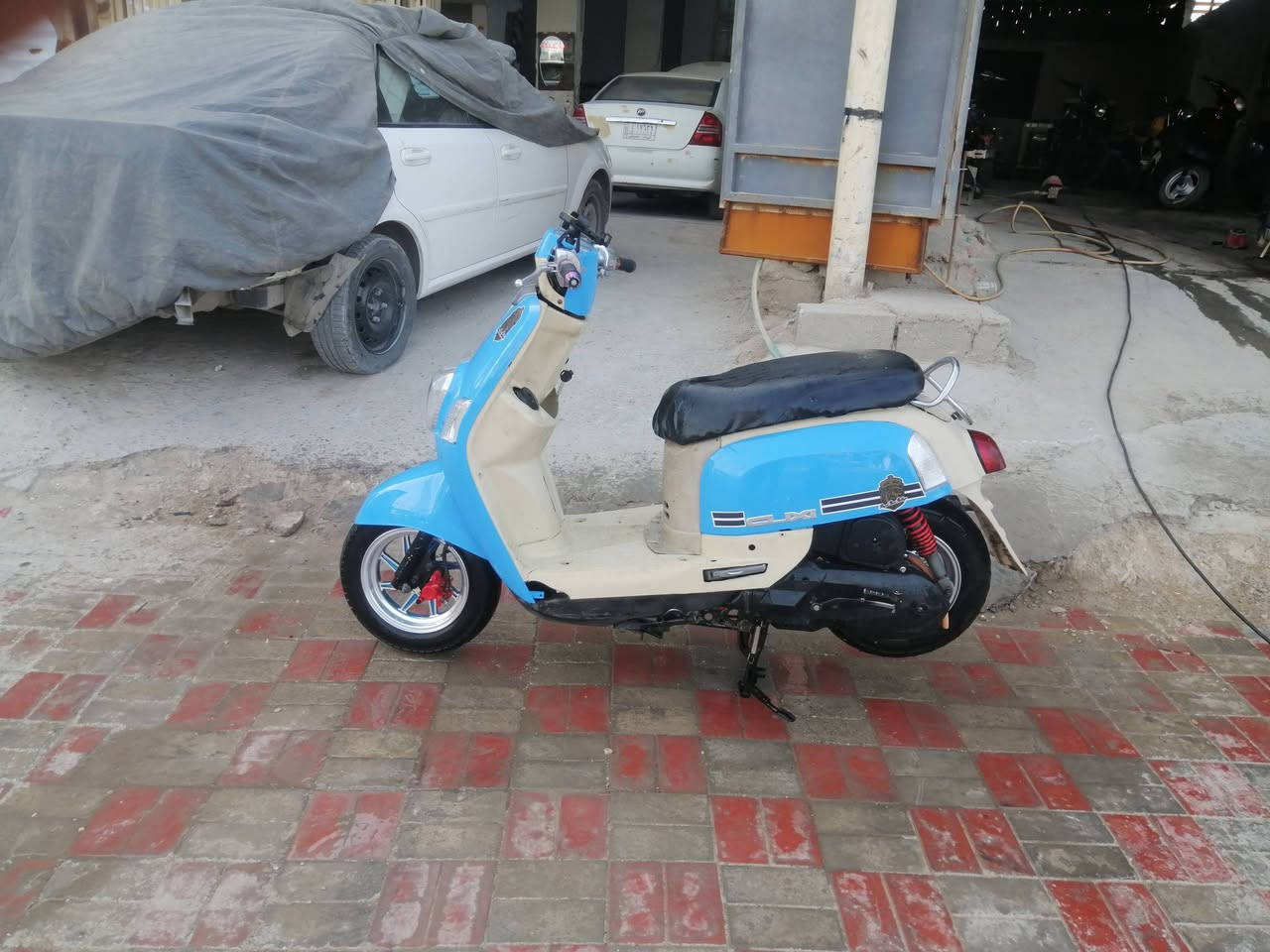 للبيع نضافته شوفت عينك دراجه جديده جاهزه من كلشي
السعر 450 بيه مجال شراي يتصل *********** مكاني كربلاء الاتصال فقط خاص
