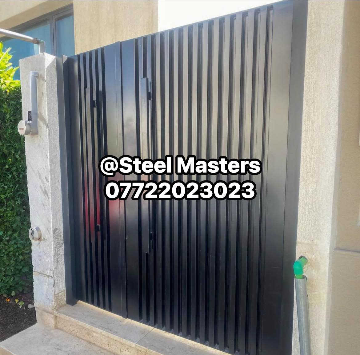 🛑نقدا & بالتقسيط 
ورشة Steel Masters لأعمال الحدادة 

تنفيذ وتوريد باب حديد تشكيل 

✅ تصميم عصري يناسب جميع المداخل 
✅ خامات حديد عالية الجودة   
✅ تنفيذ دقيق وتشطيب احترافي لضمان افضل النتائج 

📐 تصميم عملي  _ متين وامن متناسق مع الواجهات الحديثة 

تنفيذ فعلي من ورشة #steel_masters

📍 للتواصل والاستفسار:
+964 ***********
العراق_بغداد
