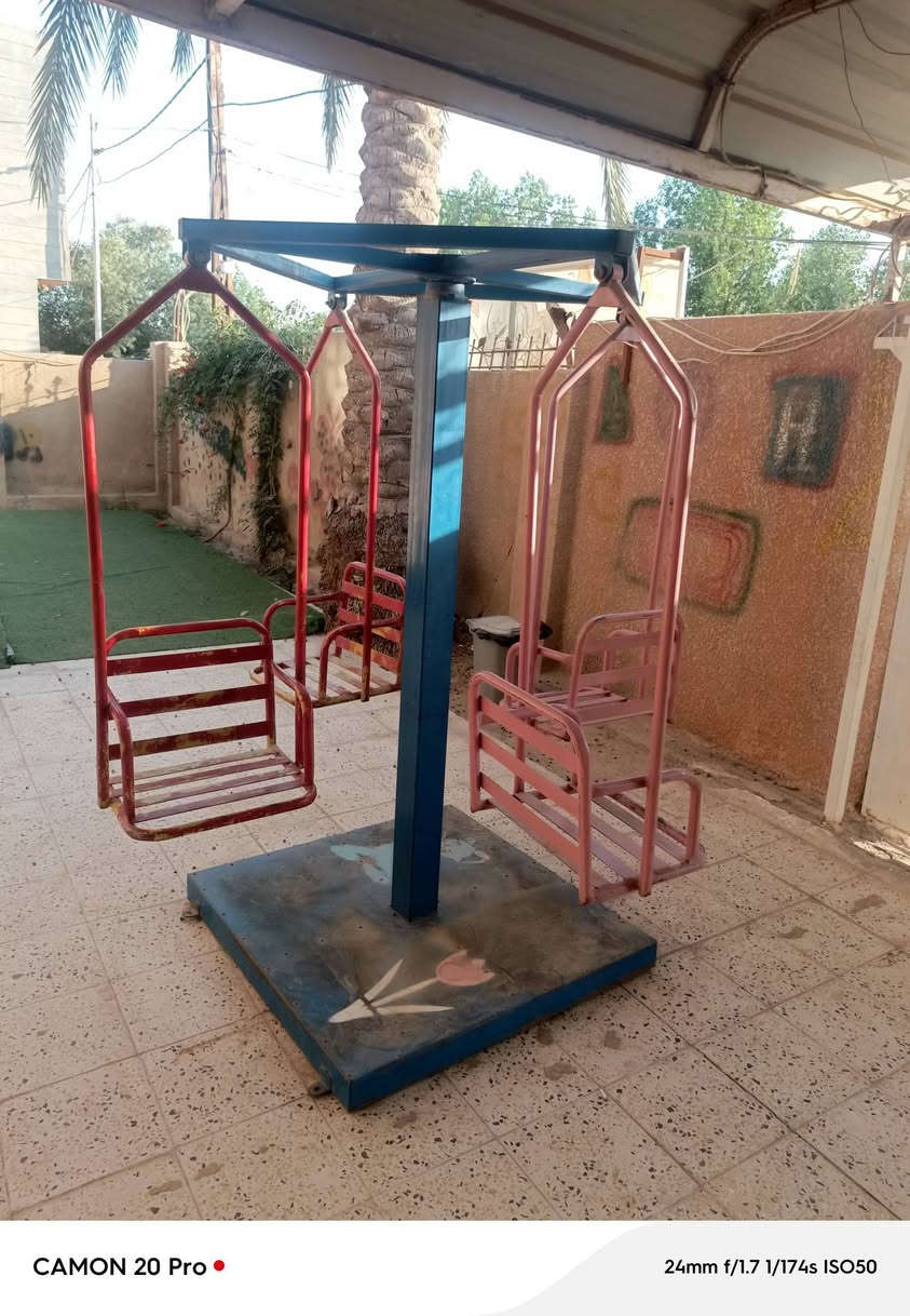 مراجيح عدد 3 للبيع
كلش نضيفات في معرض ومزاد اليرموك 

كاطون الرحمه مقابل محطه ابو حيدر 

للاتصال والتواصل خاص او واتساب 

***********
