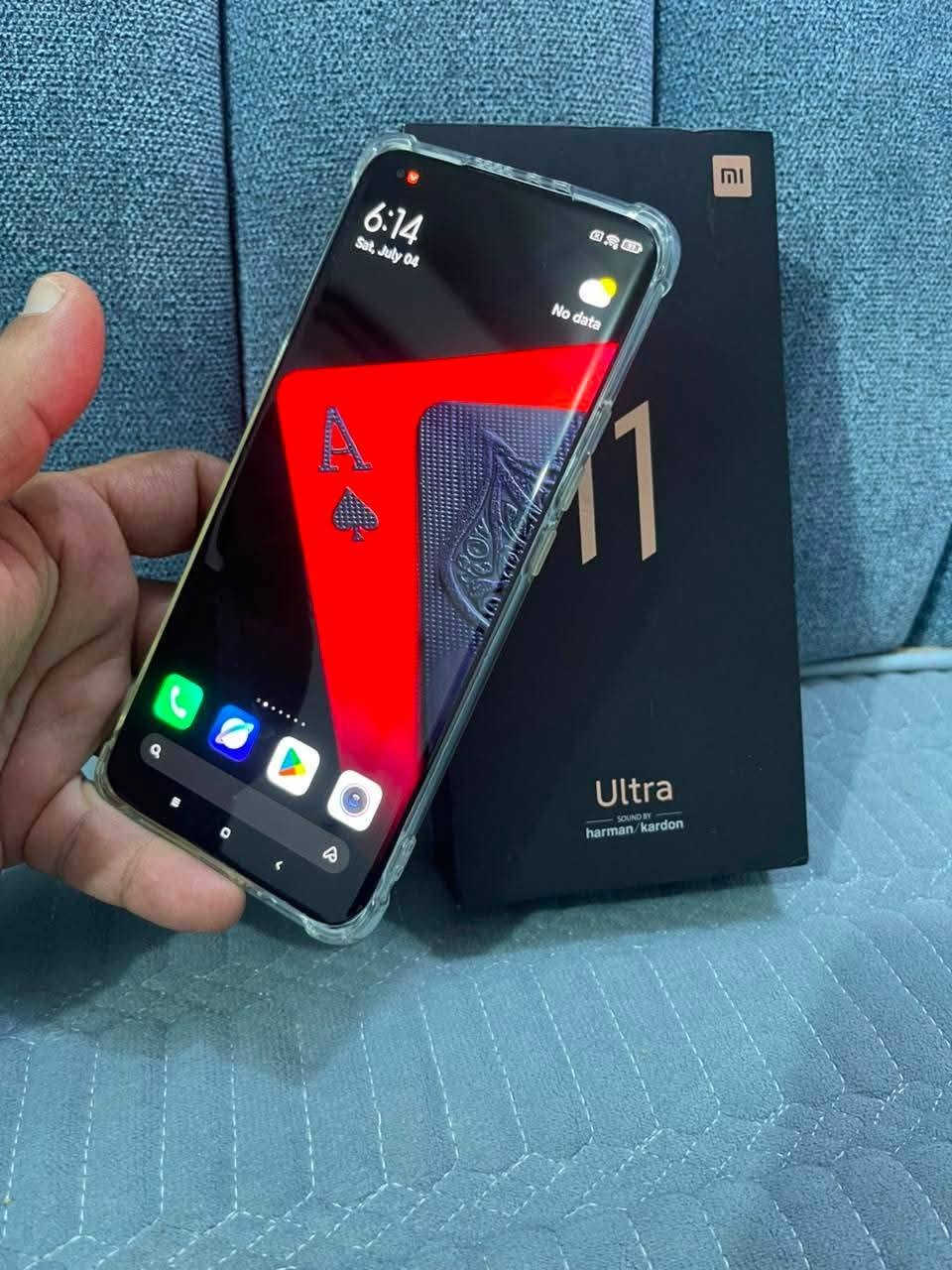Xaomi 11 Ultra العملاق
2 Sim انكليزي 

رام 12 ذاكره 256

نظافه 💯 يشبه الجديد

تصوير فيديو 8k مشبع الوان 🔥

وزن الهاتف 234 g

سعر 420 قفل

*********** دهوك
