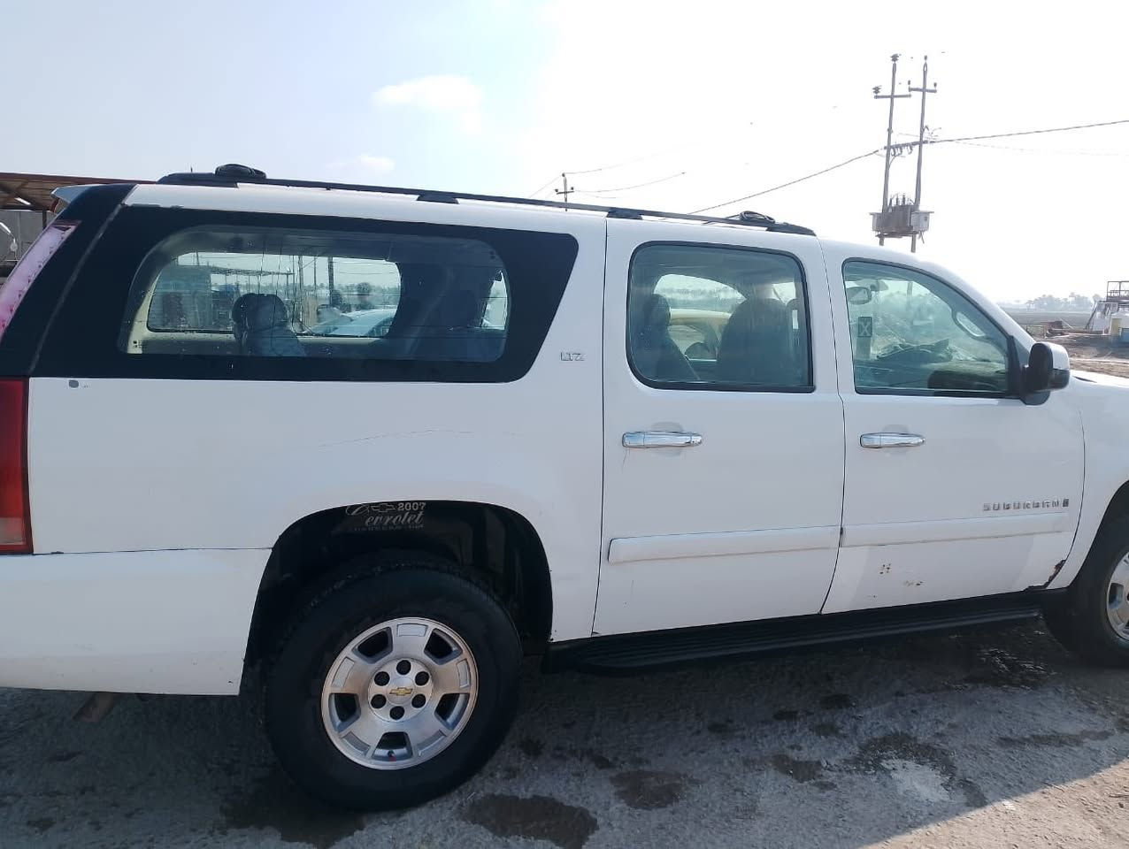 ضرر امريكا جاملغ سايق وبنيد 
خياسات بالبيبان السايق وبصف السايق 
الباقي كفاله من ضربه ولصبغ ونقل جثه وكصه
سياره مكينه وكير بشرط 
السياره خطها حله بغداد 
رقم واسط اجره 3 ارقام مميز ارقام نكليزي جدد سنويه 2030 سياره كامله مكمله تشغل وتطلع 
سعر 140$ وبيها مجال
تواصل ***********
