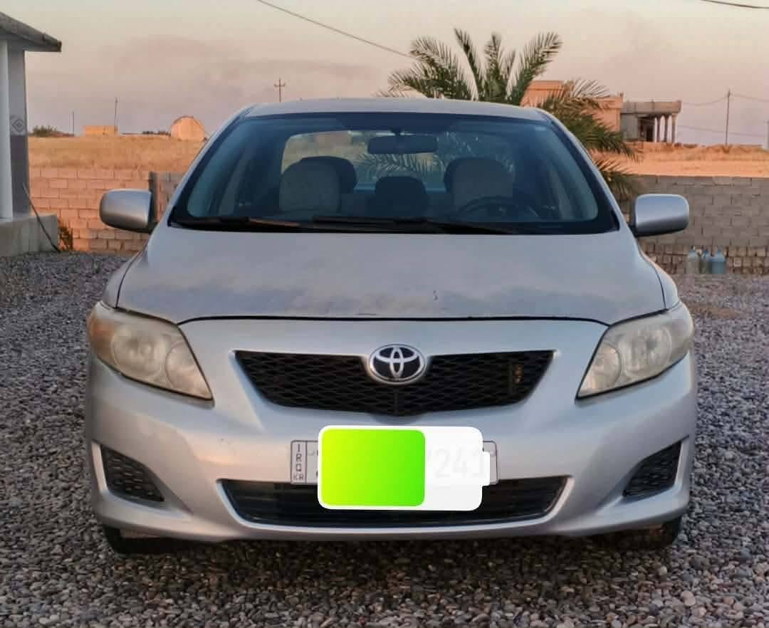 مكلف بالنشر
🔶كورلا ٢٠٠٩ للبيع
🔶رقم سليمانيه بأسمي 
🔶لون سلڤر
🔶تحويل ثاني يوم
🔶***********
