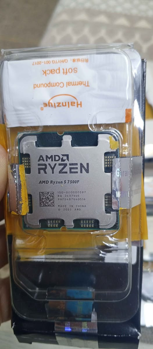 1- مذربورد  intel H610 جيل 12' 13' 14 
2-مذربورد  Ryzen AM5 B650 
3-معالجات Ryzen 5 7500f بغداد, العراق


**إذا كنت صاحب هذا الإعلان وتريد حذفه لأي سبب، رجاءا أرسل رسالة إلى الدعم الفني**