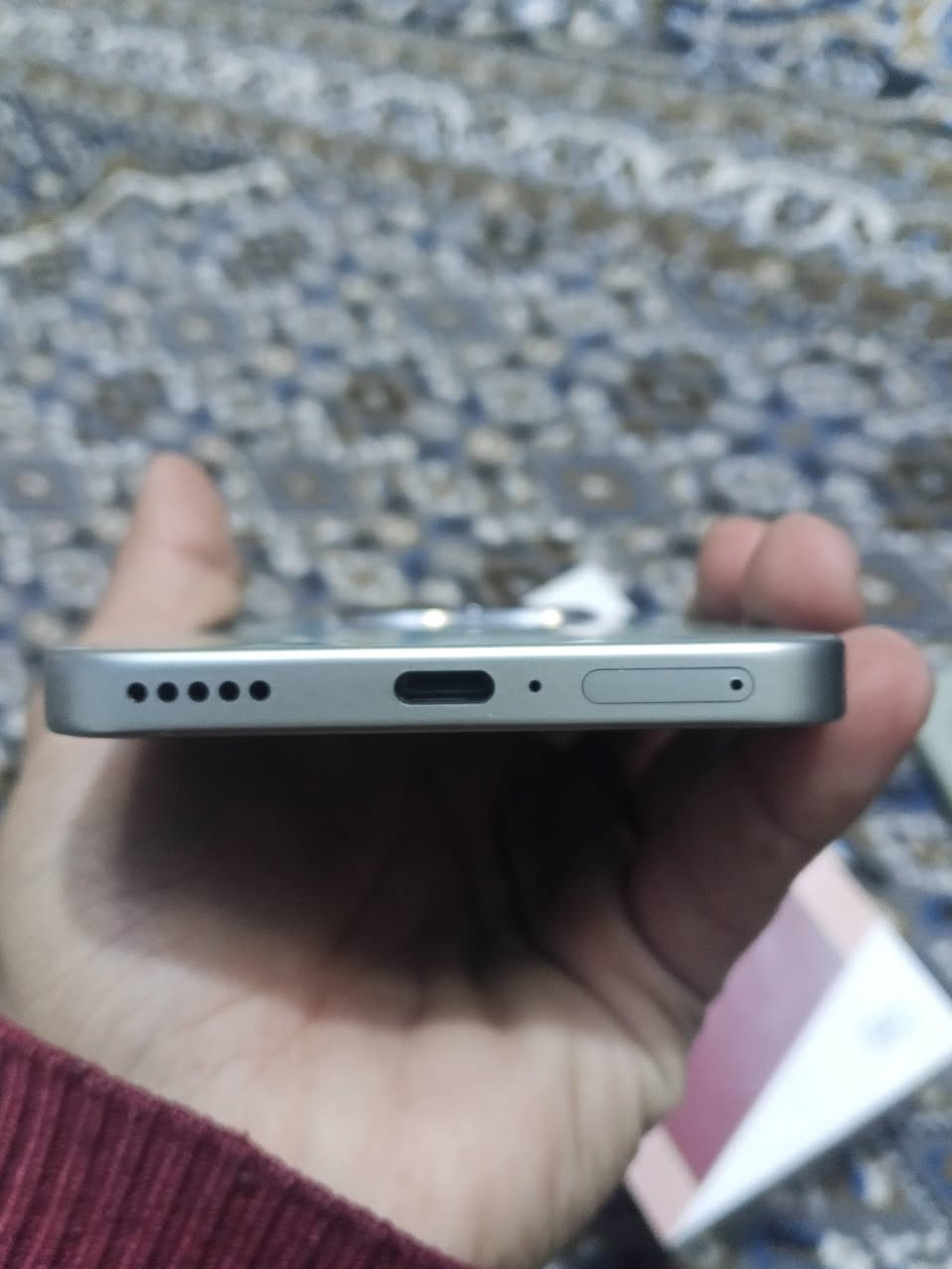 السلام عليكم
هونر X9d ذاكرة 256 الرام 12 جهاز اخو الجديد شخط واحد مابي ملحقاته كاملة كارتونه وشاحنه وحافظة للسعر 375 وبي مجال بسيط مكاني بغداد حي اور


**إذا كنت صاحب هذا الإعلان وتريد حذفه لأي سبب، رجاءا أرسل رسالة إلى الدعم الفني**