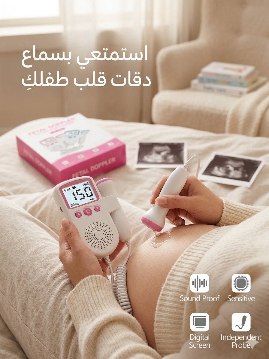 استمتعي بلحظات الأمان والاطمئنان مع جهاز كشف نبضات قلب الجنين (Fetal Doppler) من أمازون لاڤين! 🤰✨
لأن راحتكِ النفسية هي أولويتنا، نقدم لكِ الجهاز المثالي للاستماع إلى دقات قلب طفلكِ بوضوح وأمان في منزلكِ الخاص.
لماذا تختارين جهاز JSL-T501؟
✅ شاشة رقمية واضحة: لمتابعة دقات القلب بدقة وسهولة.
✅ حساسية عالية: تقنية متطورة لالتقاط النبضات بوضوح تام.
✅ تقنية عزل الصوت: لضمان تجربة هادئة ومريحة.
✅ مسبار مستقل (Independent Probe): مصمم لسهولة الاستخدام والوصول لأفضل وضعية.
جهاز خفيف، سهل الحمل، ويمنحكِ تجربة لا تُنسى في رحلة الحمل. 👼
📦 اطلبيه الآن واجعلي كل لحظة مميزة.
للطلب والاستفسار يرجى مراسلتنا عبر رسائل الصفحة.
أمازون لاڤين - نعتني بكل تفاصيلكِ.
#أمازون_لاڤين #جهاز_نبط_قلب_الجنين #صحة_الحامل #أمي #حمل #راحة_بال


**إذا كنت صاحب هذا الإعلان وتريد حذفه لأي سبب، رجاءا أرسل رسالة إلى الدعم الفني**