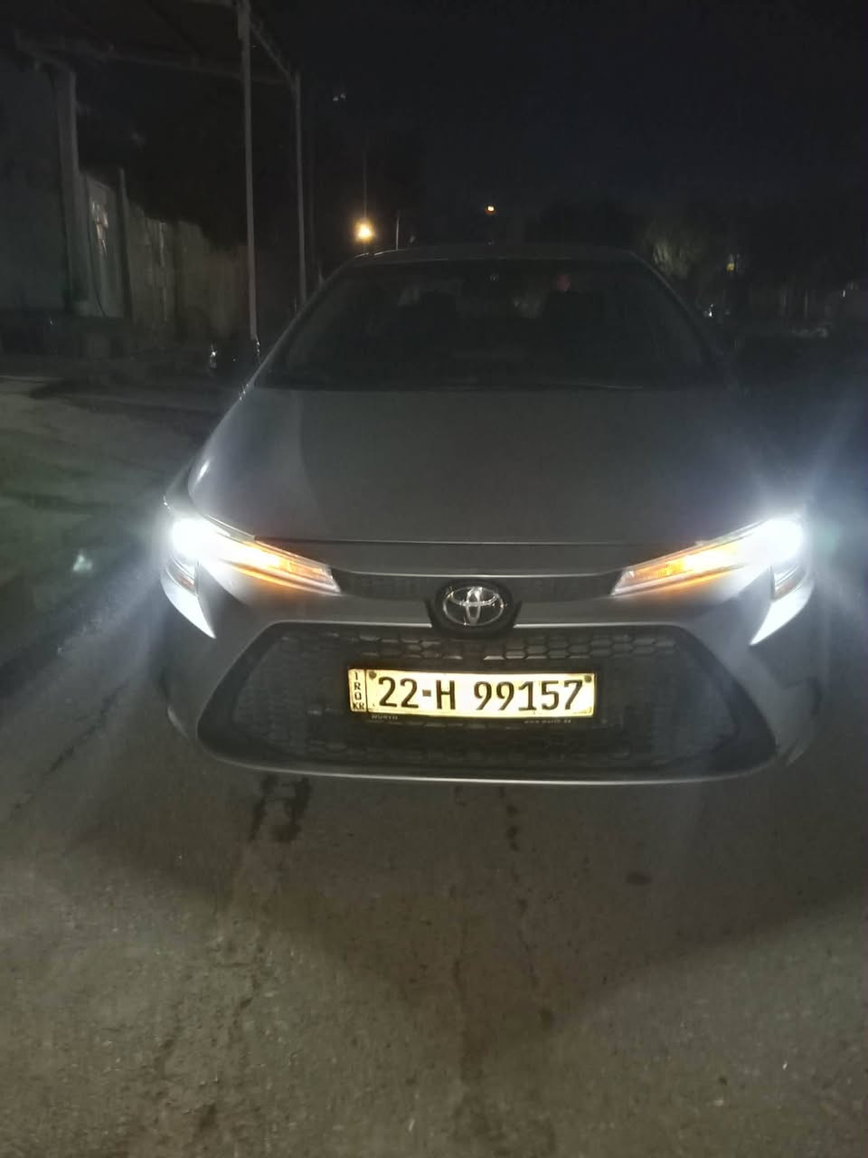 سلام عليكم ورحمة الله وبركاته
كورلا  ٢٣ للبيع مستعجل ١٢٨
٥ قطع صبغ مكان سيارة بكركوك ماشيه ٣٣ 
سيارة نظيفه جدا 
متواجد عل فيس او اتصال ***********
