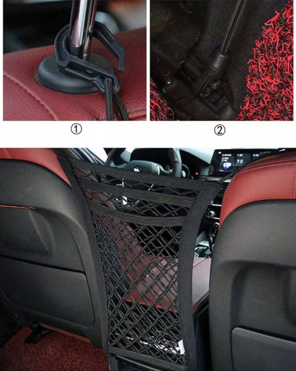 شبكة منظم للسيارات🚗🚕
، شبكة مرنة للمقعد الخلفي للسيارة ،
شبكة تخزين عالمية ثلاثية الطبقات قابلة للتمدد ،
طبقة مرنة ،
حاجز للكلاب الأليفة ،🐈🐈‍⬛️🦮
وحاجز للاطفال  👶🏻👧🏻
لمعظم أنواع المركبات ميزة: 
سطح شبكة مطاطية للغاية ، يمكنك وضع المزيد من العناصر عليه ،
وفي الوقت نفسه لديها قابلية إصلاح جيدة للغاية ،
والتي تختلف عن العام في شبكة مطاطية قماش شبكي! التثبيت بسيط ، وقد تم تجهيز حقيبة صافي مع أربعة السنانير ، والتي يمكن تعليقها مباشرة في موقف مناسب. متانة قوية.
هوك قوي في حبل مرن ليس من السهل أن تشوه. الغطاء الواقي لن يضر الكلب الخاص بك. 
منع القيادة المشتتة ومنع الحيوانات الأليفة من القفز فجأة إلى المقعد الأمامي للتدخل في القيادة العادية للسائق. 
وهذا يجعل القيادة الخاصة بك أكثر أمانا.
وهو ينطبق على معظم شبكة السيارات من معظم سيارات جيب ،

المركبات على الطرق الوعرة ، سيارات الدفع الرباعي ، UTVs وغيرها من المركبات مع قضبان مسند الرأس.
ثلاثة طبقة سيارة صافي حقيبة التخزين ، يمكنك تصنيف المزيد من أشتات الخاص بك. مواصفات: الاسم: مقعد السيارة صافي جيب ، تخزين كتلة صافي جيب ، العالمي ثلاثة طبقة تخزين صافي حقيبة التخزين حقيبة التخزين بين الكراسي ، لوازم السيارات (أربعة الوجهين مرنة ثلاثة طبقة جريئة) المادة: شبكة: القطن INVISTA
اللون اسود
1️⃣ مصنوعة من البوليستر الاصلي المرن القابل للتمدد
2️⃣ تحتوي على جيوب لفصل الاغراض عن بعضها
3️⃣ وصول اسهل للاشياء اثناء القيادة
4️⃣ سيطرة وتحكم كامل بالاشياء الموجوده بالسيارة
5️⃣ مناسبة لجميع أنواع السيارات


**إذا كنت صاحب هذا الإعلان وتريد حذفه لأي سبب، رجاءا أرسل رسالة إلى الدعم الفني**