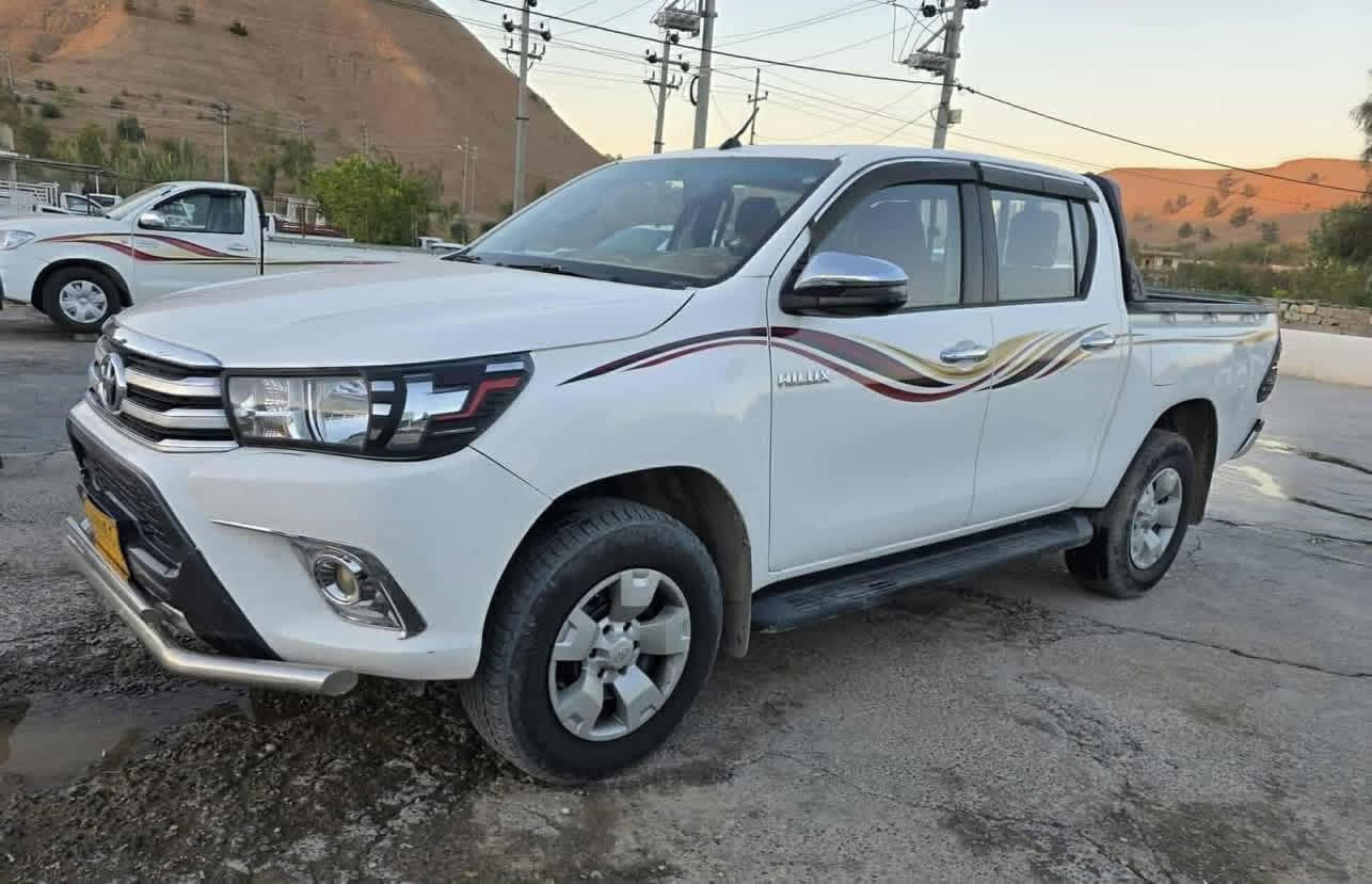 ئۆتۆمبێل :توێتا هایلۆکس 2018

 شەریکە جیهان سەیارەیەکی نمونە لەجوانی 

 ســــعر $ یەک کۆمێنـت بکە راســـتەوخۆ بــۆ دێـــت🟢

170 هەزار ڕۆیشتوە
. سەنەوی بەسەر چوە. 
ئەوەندەی لەوێنەکە دیاری کراوە سبوخی هەیە 

ژمارەی خاوەن سەیارە👈: ***********
