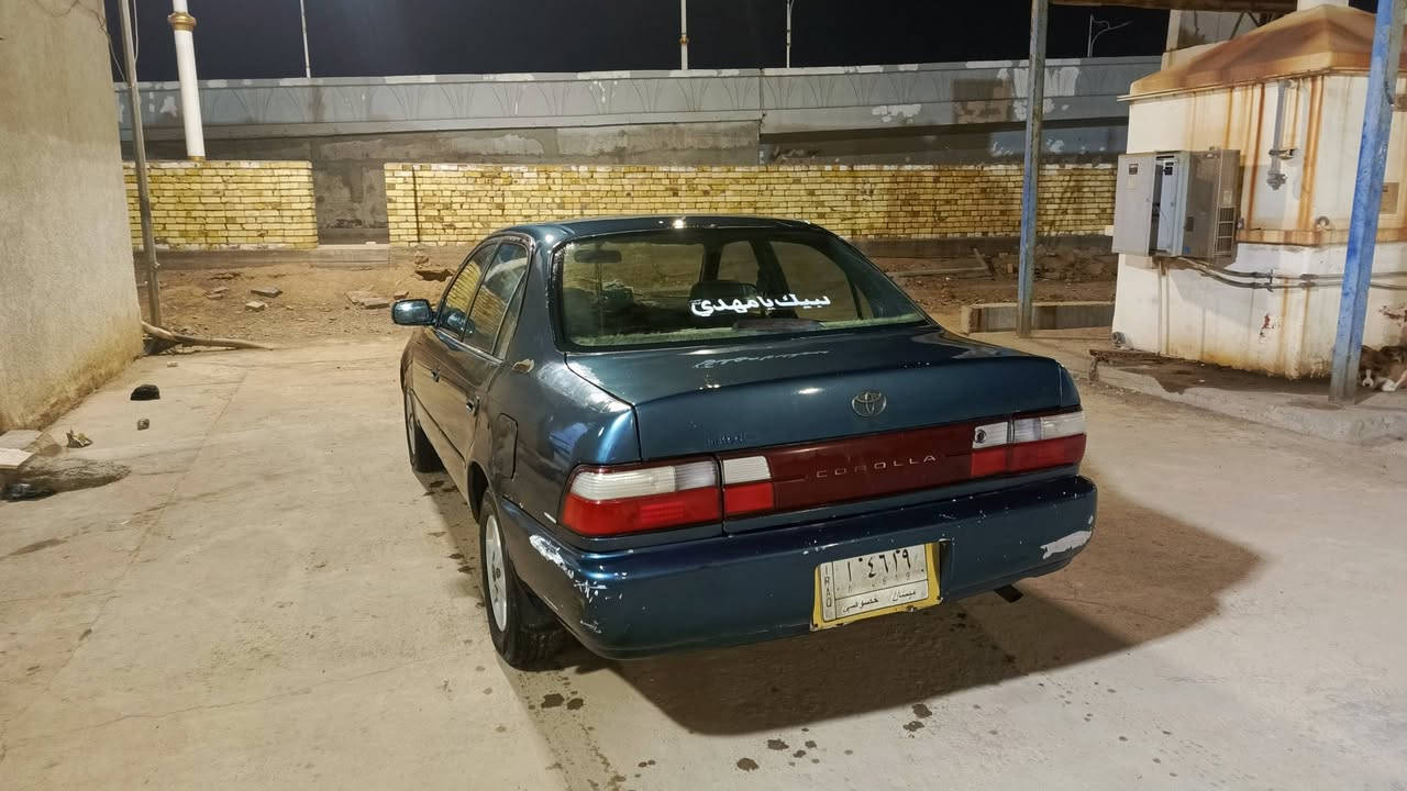 السلام عليكم كورلا 95 للبيع مكينه 1600 تخم تاير بات ي جديد حداديه 90 بل ميه تبريد شغال سياره جاهز من كاشي السعر 50 اليحب يتصل *********** مكاني العمارة السياره بسمي مراوس هم تراوس بحدث
