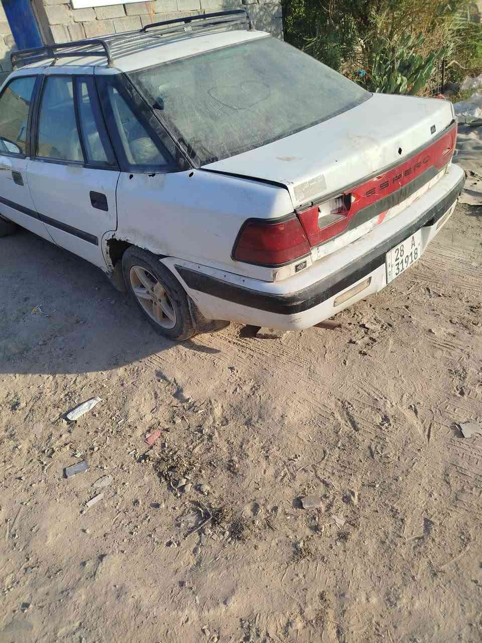 السلام عليكم ورحمه الله
دايو اسبرو. للبيع96 رقم نحف  بسمي هزه جديده 

 اليساره وكف بيه الويل بم وسكتة 

13ورقه 

***********
