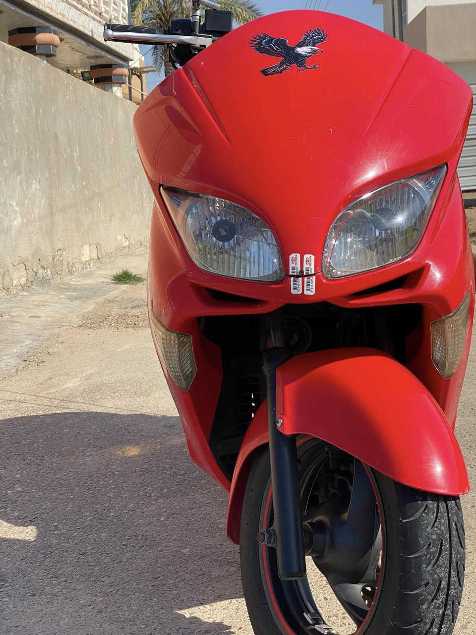 سلام عليكم شباب فورزة 80 7 كير ٤ تحويلات  الدراجه رمبه ونظيفه كفاله عامه كامله من كلشي مصار هواي نازله من الرمبه دهن امزويل صالنصه رياضي استعمال شخصي الدراجه مال بيت ممتعوبه السعر مليون ٦٥٠ وبيه مجال رجاءاً الميعرف بيهن ليكلي سعرك غالي او كذا دراجه تاخذه تترحملي المكان المدائن سلمان باك شراي اتصل وتدلل ***********
