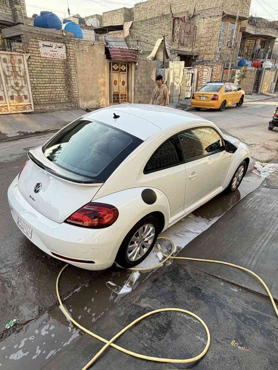 السلام عليكم 
للبيع بيتل موديل 2019 وارد امريكي
رقم بغداد مشروع وطني 
لون ابيض 
مواصفات السياره:
محرك 2000 تيربو
شاشة + كامره قلابه
كشنات مخمل 
رادارات جانبيه
اشاير مري
كير +محرك كفاله 
صدر امامي خلفي جاهز 
حادث السياره: 
جاملغ و بنيد و باب السايق مفتوح و مشدود نفسه بس بالسونار يقره تبديل لان مفتوح ومشدود 
السونار مرفق بالمنشور 
 السعر 118 وبيه مجال 
مكان السياره بغداد 
للاستفسار ‭0772 845 2767‬
