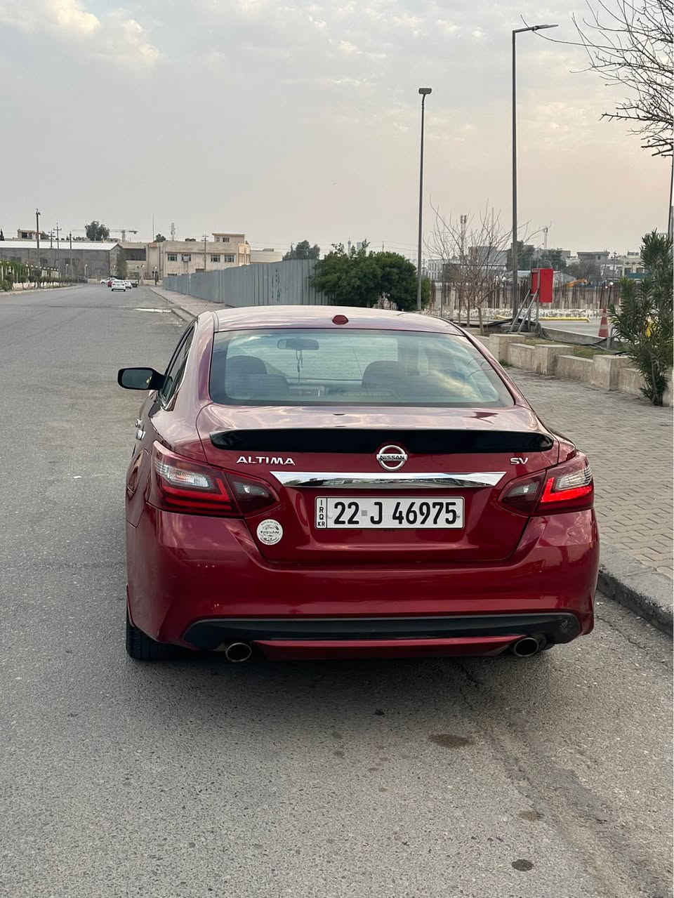 Nissan Altima SV
للبيع نيسان التيما 
لون ماروني 
2017
محرك 2500 4 سلندر
مواصفات SV
تحكمات استيرن
رادار جوانب
تشغيل عن بعد 
تبريد لمس
بصمة تشغيل بصمة ابواب
ويل حجم 18
 السياره بدون نواقص كلها شرط 
كير ومحرك مامفتوح شرط
سياره بيها قطعتين صبغ  بوند+جامرلخ بدون ايرباك بدون دواخل 
عنوان السياره اربيل
سعر 118 ورقه وبيها مجال للشراي 
*********** أربيل, العراق
